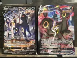 Umbreon V & VMax TG22/TG30 TG23/TG30 Swsh09 Brilliant Stars Trainer Gallery NM - Image 1