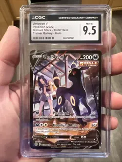 Umbreon VMAX TG23/TG30 Brilliant Stars: Trainer Gallery CGC 9.5 MINT+ - Image 1
