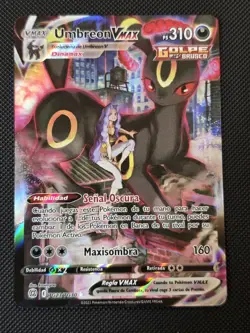 Umbreon VMAX TG23/TG30 Brilliant Stars Trainer Gallery Pokemon Card Mint SPANISH - Image 1