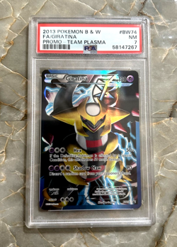 2013 Pokemon BW Giratina Team Plasma BW74 PSA 7 Promo Black & White OG - Image 1