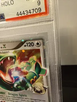 Rayquaza C Lv.X 146/147 Supreme Victors Holo Pokemon- PSA 9 MINT - Image 2