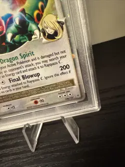 Rayquaza C Lv.X 146/147 Supreme Victors Holo Pokemon- PSA 9 MINT - Image 5
