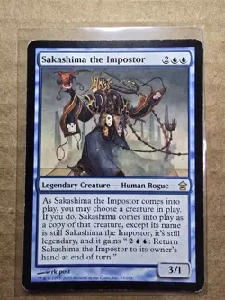 Sakashima the Impostor Saviors of Kamigawa Regular MTG Magic The Gathering - Image 1