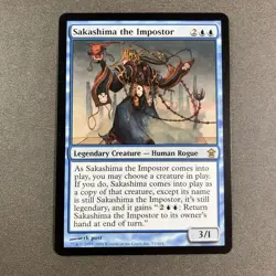 MTG Sakashima the Impostor Saviors of Kamigawa Regular Magic The Gathering - Image 1