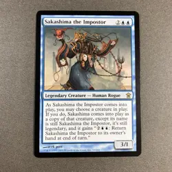 MTG Sakashima the Impostor Saviors of Kamigawa Regular Magic The Gathering - Image 1