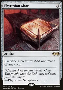 MTG Magic the Gathering Phyrexian Altar (232/271) Ultimate Masters LP - Image 1