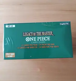 One Piece OP-12 Legacy of the Master - Booster Box, English, New Sealed - Image 3