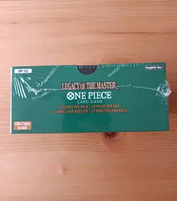 One Piece OP-12 Legacy of the Master - Booster Box, English, New Sealed - Image 4