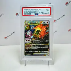 Pokemon TCG Charizard VSTAR SWSH262 Promo Holo Card PSA 9 - Image 1