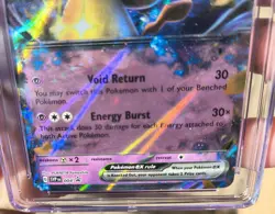 2023 Pokemon Mimikyu Ex Black Star Promos 004 Holo CGC Gem Mint 10 Graded Card - Image 4