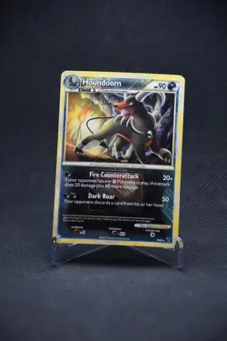 Houndoom 5/90 Undaunted Set Pokemon Card League Promo Reverse Holo Exclusive MP - Image 1