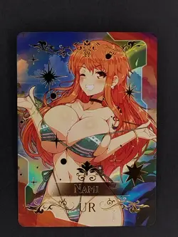 Nami Goddess Story Doujin Waifu Trading Card UR One Piece - Image 1