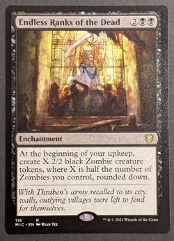 MTG Card - 1x Endless Ranks of the Dead - Commander: Innistrad Midnight Hunt NM - Image 1