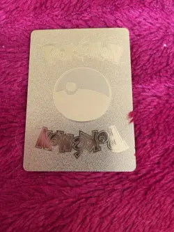 Pikachu Mega Ampharos Cosplay Gold Foil Pokemon Fan Art Card - Image 2