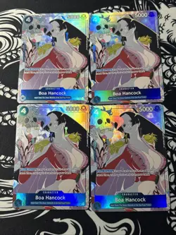 Boa Hancock OP02-059 Gift Collection One Piece Promo NM Foil English x4 - Image 1