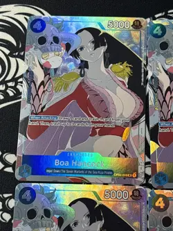 Boa Hancock OP02-059 Gift Collection One Piece Promo NM Foil English x4 - Image 2