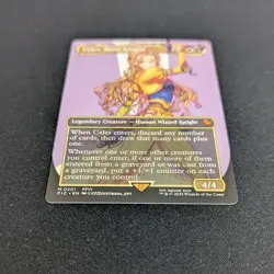 Celes, Rune Knight (Borderless) - 0201 - Final Fantasy MTG - NM/M - Image 3