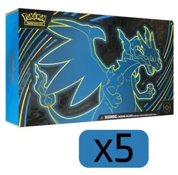 x5 Pokemon TCG Mega Charizard Ex Ultra Premium Collection UPC FACTORY SEALED 🚚✅ - Image 1