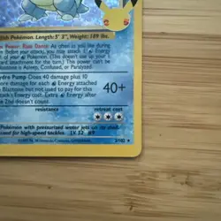 Pokemon Celebrations Blastoise 2/102 Classic Collection Holo Near Mint - Image 4