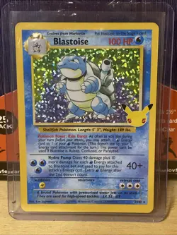 Pokemon Celebrations Blastoise 2/102 Classic Collection Holo Near Mint - Image 4