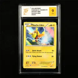 TQG 9 MINT 2016 Pokemon ENG Pikachu Libre 30/30 - Image 1