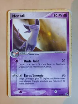 Carte Pokemon : Mentali 16/100 Ex Tempete de Sable Francaise - Image 1
