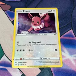 Eevee ~ SWSH127 ~ Holo ~ PROMO ~ PACK FRESH ~ Pokemon Card - Image 1