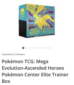 Pokemon TCG: Mega Evolution Ascended Heroes Pokemon Center ETB PRESALE! - Image 1