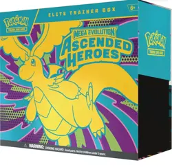 Pokemon TCG Mega Evolution Ascended Heroes Elite Trainer Box (ETB) - PRESALE x4 - Image 1