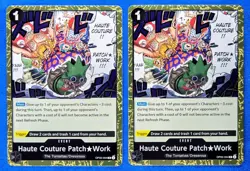2x Haute Couture Patch Work OP05-094 R | Awakening of the New Era | One Piece - Image 1