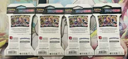 ✨Pokemon TCG: Sword And Shield Base Set (4 Sleeved Booster Pack Art Set)✨ - Image 2