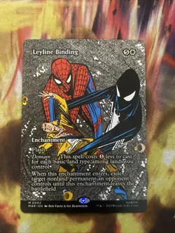 Leyline Binding - Borderless - Marvel Universe - Near Mint Non Foil - Image 1