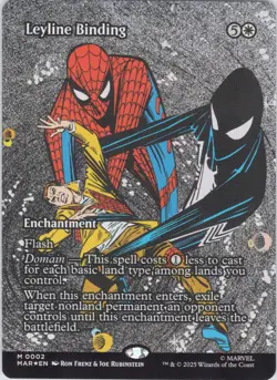 MTG Foil Leyline Binding (Borderless) M Marvel Universe Eternal-Legal 2 NM - Image 1