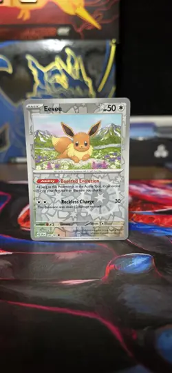 Pokemon TCG Eevee Card 143/191 Surging Sparks Reverse Holo - Image 1