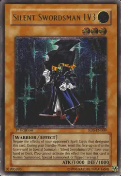 Silent Swordsman LV3 (UTR) RDS-EN009 Ult Rare Rise of Destiny YuGiOh! Card LP - Image 1