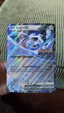 Lugia ex (Prismatic Evolutions Stamped) 082/131 Jumbo Cards Holo Pokemon TCG - Image 1