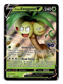 Alolan Exeggutor V - SWSH225 Sword & Shield Promo Cards Promo NM - Image 1