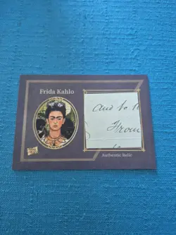 2025 Pieces of the Past Authentic Relic Card FRIDA KAHLO #148 Mexican Painter - Image 1