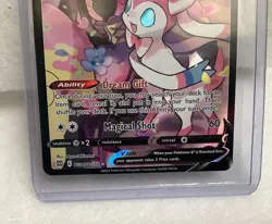 Pokemon TCG Sylveon V Trainer Gallery Full Art Card TG14/TG30 Brilliant Stars - Image 3