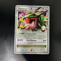 Pokemon TCG Cards Rayquaza C LV.X DP47 Promo Holo LP - Image 4