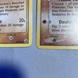 Trapinch 67/92 Reverse Holo & Nonholo Stamped Legend Maker Pokemon Card 2 cards - Image 4