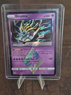 Giratina PRISM Pokemon TCG Holo Card 58/156 SM Ultra Prism LP-NM - Image 1