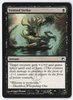 Tainted Strike Normal C Scars of Mirrodin 80 MP - Image 1