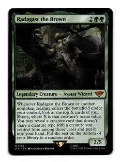 Radagast the Brown 184 The Lord of the Rings: Tales of Middle earth M Normal NM - Image 1