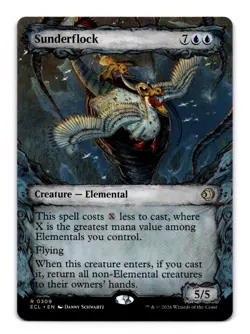 Sunderflock (Showcase) - 309 ECL: Lorwyn Eclipsed R Normal NM - Image 1
