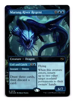 Marang River Regent (Borderless) - 378 TDM: Tarkir: Dragonstorm R Foil LP - Image 1