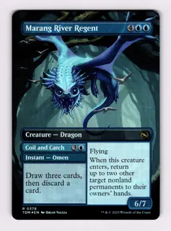 Marang River Regent (Borderless) - 378 TDM: Tarkir: Dragonstorm R Foil LP - Image 2