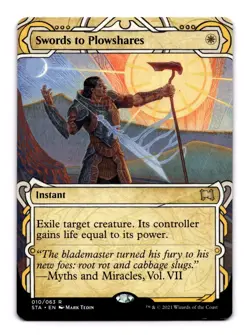 Swords to Plowshares - 10 STA: Strixhaven: Mystical Archives R Normal LP - Image 1