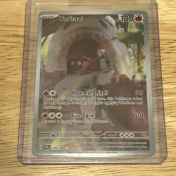 Torkoal 172/167 Sv06: Twilight Masquerade Illustration Rare Full Art Pokemon TCG - Image 1