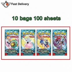 10 Packs Pokemon TCG: Aventures Ensemble Booster Packs - 100 Sheets Total - Image 1